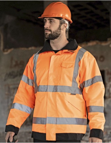 KOR-KXRLJ-Hi-Vis Light Rain Jacket Kaunas
